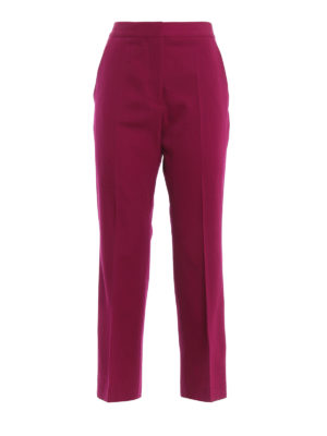 STELLA McCARTNEY: pantaloni casual - Pantaloni Carlie dritti in lana