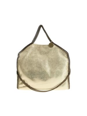 STELLA McCARTNEY: cross body bags - Golden Falabella bag