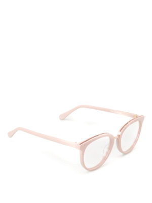 STELLA McCARTNEY: Occhiali - Occhiali da vista con catenelle
