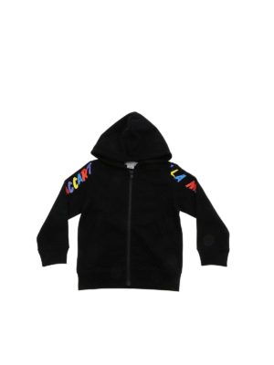 Stella McCartney Kids: Sweatshirts & Sweaters - Logo hoodie in multicolor