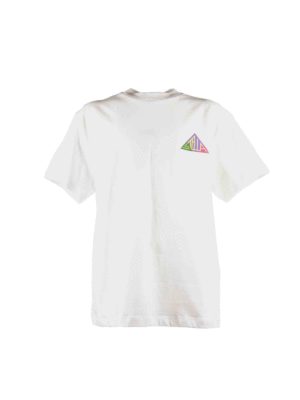 Stella McCartney Kids: t-shirts - W / Mountains t-shirt in white