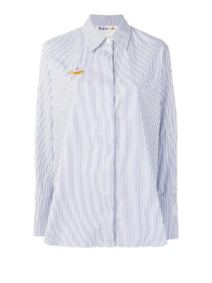 STELLA McCARTNEY: shirts - Yellow Submarine striped shirt