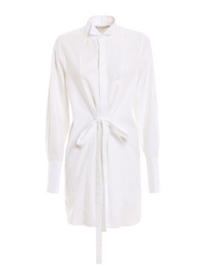 STELLA McCARTNEY: abiti corti - Abito in cotone con pizzo san gallo