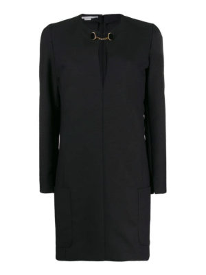 STELLA McCARTNEY: abiti corti - Abito Sarina in lana con scollo a V