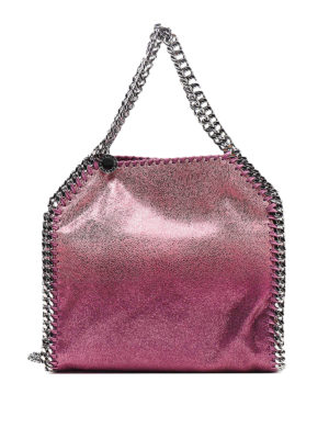 STELLA McCARTNEY: borse a spalla - Mini Falabella rosa brillante