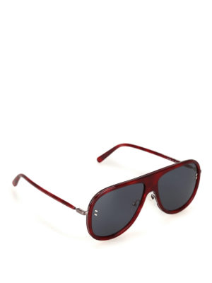 STELLA McCARTNEY: occhiali da sole - Occhiali da sole aviator bordeaux
