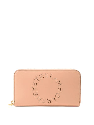STELLA McCARTNEY: portafogli - Portafoglio Stella Logo cipria