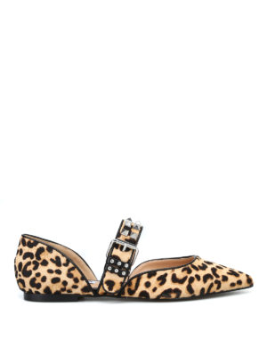 Steve Madden: ballerine - Ballerine Pixel in cavallino con borchie