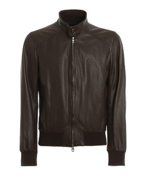 STEWART: leather jacket - Archie leather jacket