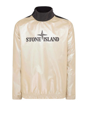 STONE ISLAND: giacche casual - Iridescent Coating Tela with Reflex Mat