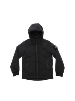 Stone Island Junior: casual jackets - Black padded Primaloft jacket