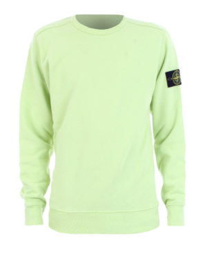 STONE ISLAND: Felpe e maglie - Girocollo in cotone felpato