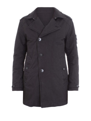 STONE ISLAND: trench coats - David-TC black Primaloft®  trench