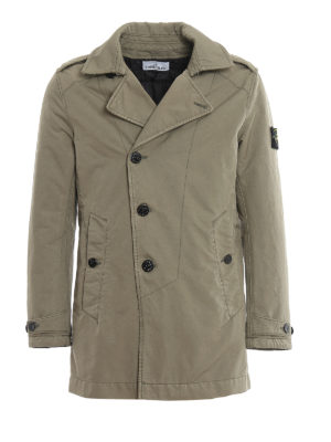 STONE ISLAND: trench coats - David-TC Primaloft® trench