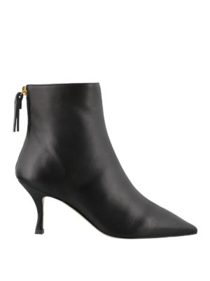 Stuart Weitzman: tronchetti - Tronchetti Juniper 70 in pelle spazzolata