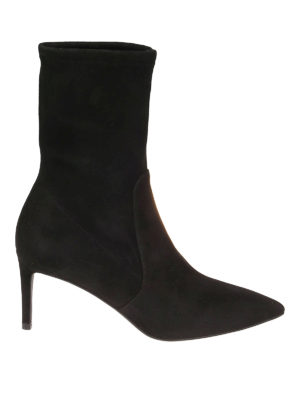 Stuart Weitzman: tronchetti - Stivaletti Wren in camoscio
