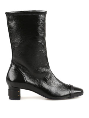 Stuart Weitzman: stivali - Stivali neri Beckett in pelle