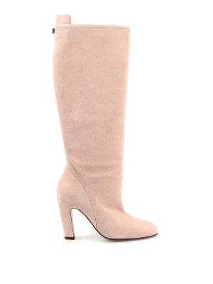 Stuart Weitzman: stivali - Stivali Charlie in camoscio