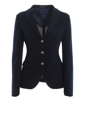 TAGLIATORE: Blazer - Blazer - Azul