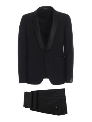 TAGLIATORE: completi da sera - Smoking con giacca testurizzata