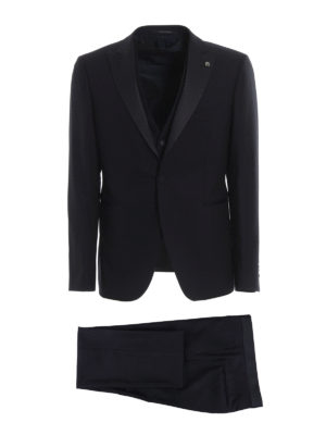 TAGLIATORE: completi da sera - Smoking tre pezzi in lana