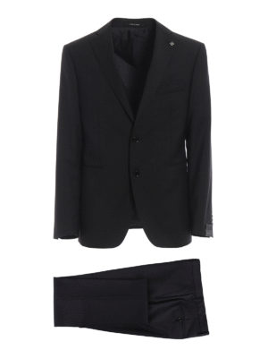 TAGLIATORE: completi da cerimonia - Abito in lana Super 100'S grigio scuro