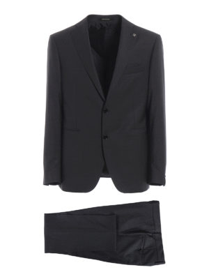 TAGLIATORE: completi da cerimonia - Abito in lana Super 130'S grigio scuro