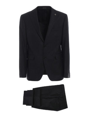 TAGLIATORE: completi da cerimonia - Abito in lana Super 110'S grigio scuro