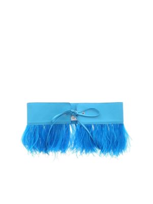 The Attico: Cinturones - Cinturón - Azul Claro