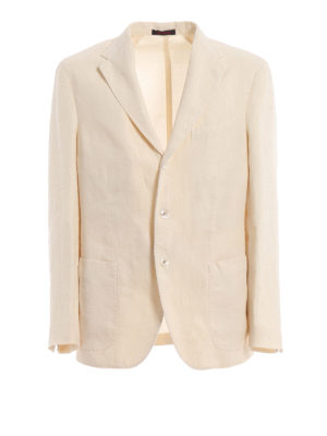 The Gigi: blazers - Natural linen blazer
