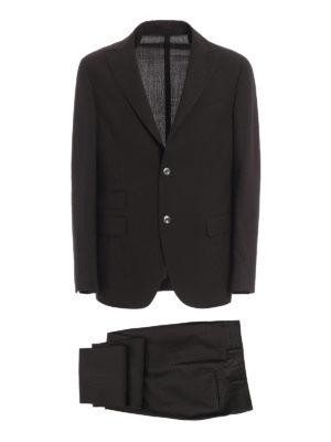 The Gigi: completi casual - Completo in lana vergine marrone