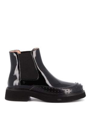 TOD'S: Stiefeletten - Stiefeletten - Schwarz