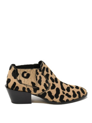 TOD'S: Stiefeletten - Stiefeletten - Animal