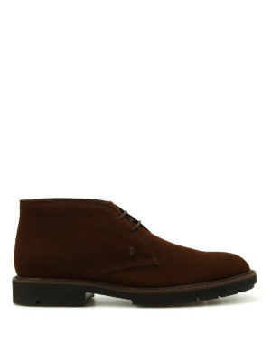 Tod'S: ankle boots - Suede desert boots