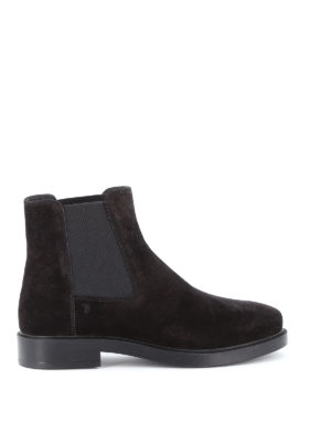 TOD'S: Stiefeletten - Stiefeletten - Schwarz
