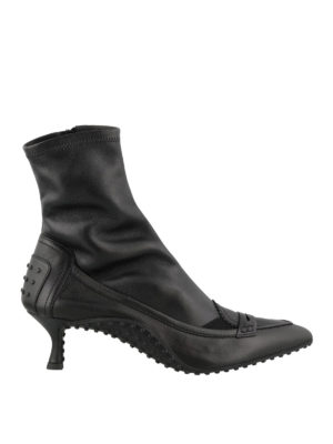 TOD'S: tronchetti - Tronchetto T Factory #1 in pelle