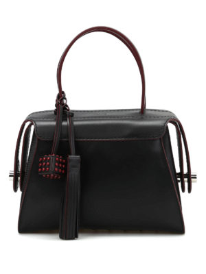 TOD'S: bauletti - Bauletto Twist piccolo in pelle