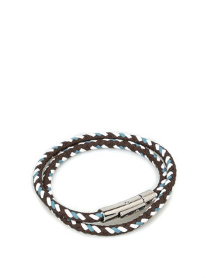 TOD'S: Bracciali e Braccialetti - Bracciale doppio giro MyColors in pelle