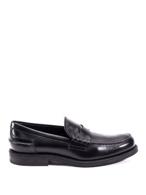 TOD'S: Mocassini e slippers - Mocassini in pelle nera