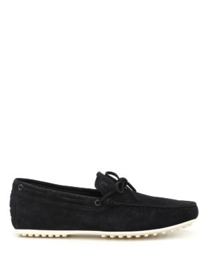 Tod'S: Loafers & Slippers - City Gommino dark blue loafers