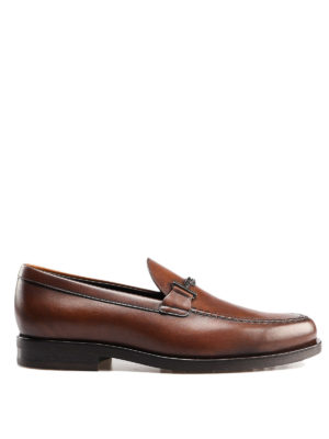 TOD'S: Mocassini e slippers - Mocassini in pelle Doppia T