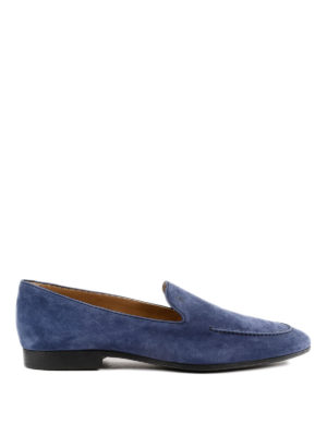 TOD'S: Mocassini e slippers - Mocassini in pelle con suola a contrasto