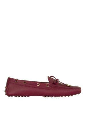 TOD'S: Mocassini e slippers - Mocassini Gommini in pelle