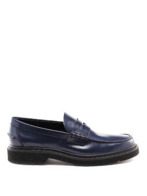 TOD'S: Loafers & Slippers - Leather penny loafers
