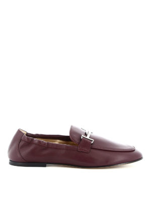 TOD'S: Mokassins und Slippers - Mokassins - Dunkel-Lila