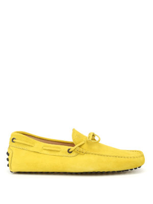 TOD'S: Mocassini e slippers - Mocassini New Laccetto giallo scuro