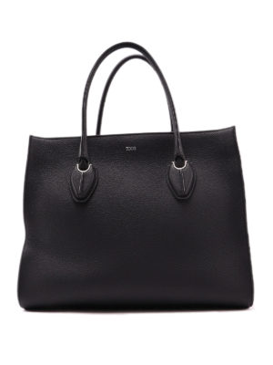 TOD'S: Handtaschen - Shopper - Schwarz