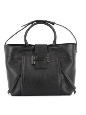 TOD'S: Handtaschen - Shopper - Schwarz