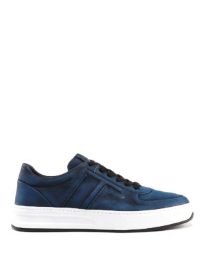 TOD'S: sneakers - Sneaker in nabuk sfumato