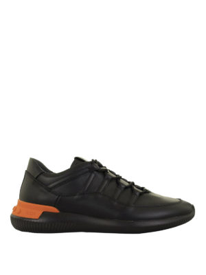 TOD'S: sneakers - Sneaker Shoeker in pelle nera